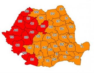 Canicula pune stapanire pe Romania, temperaturi de peste 40ºC