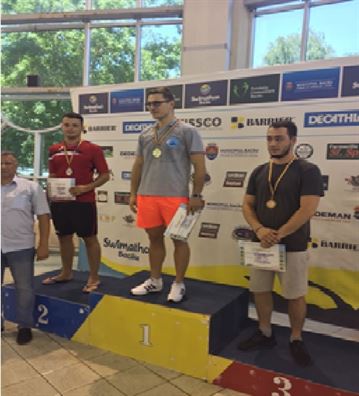 Politistii braileni printre remarcatii campionatului de inot al MAI