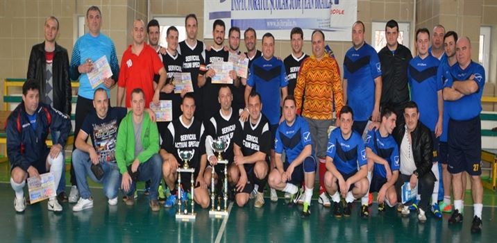 Politistii braileni au fost premiati la Campionatul de minifotbal
