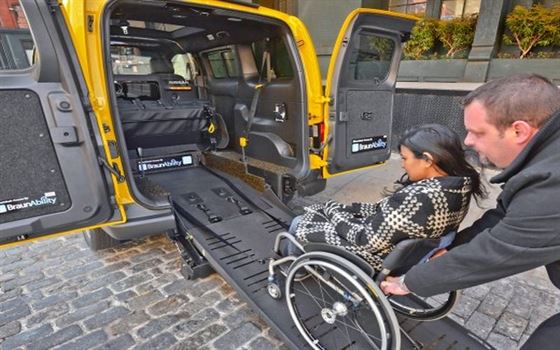 In Braila nu exista taxiuri pentru persoanele cu handicap
