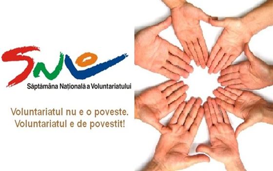 Ample actiuni cu ocazia Saptamanii Nationala a Voluntariatului